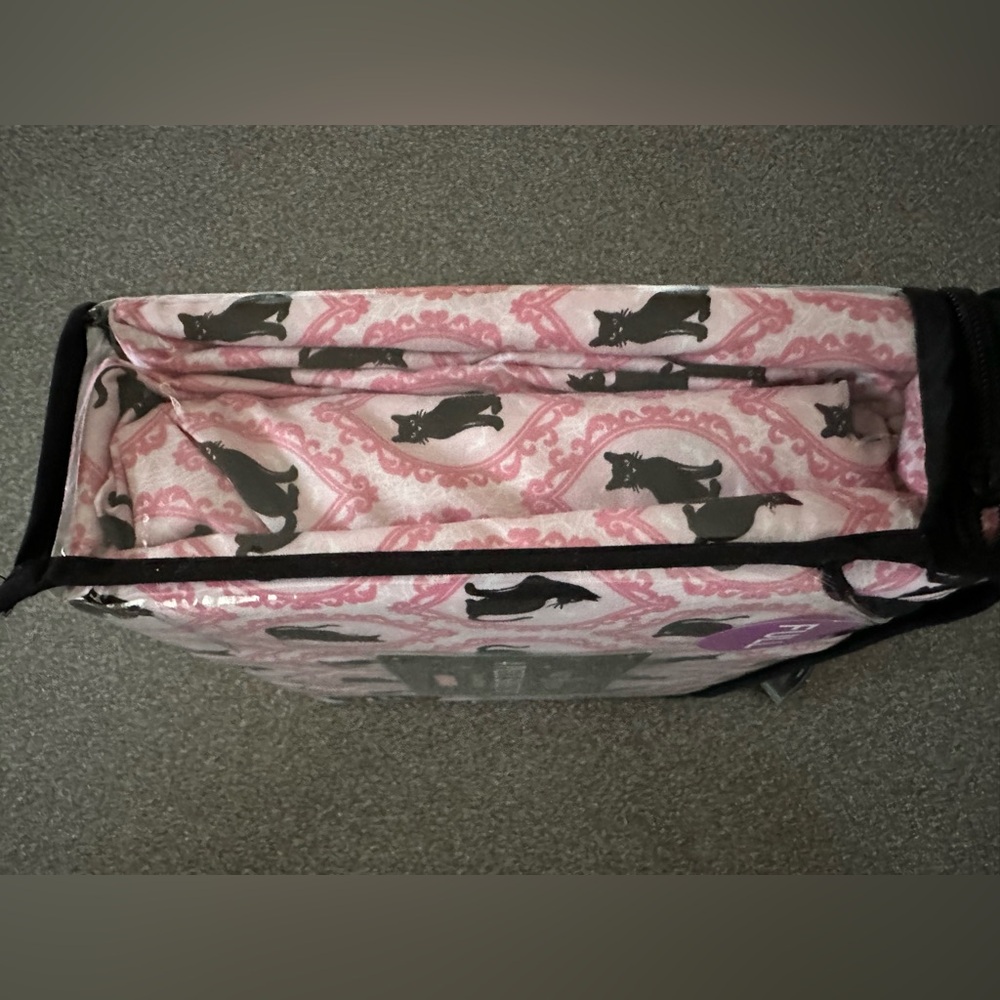 Haunt Haven Full Sheet Set Pink Black Cat Halloween 4 Piece Bedding - Picture 7 of 7